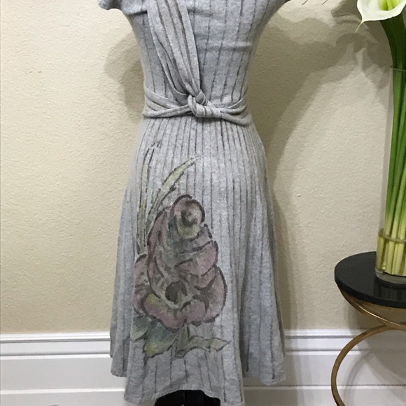 Anthropologie Soft Pour Sweater Dress - Picture 7 of 7